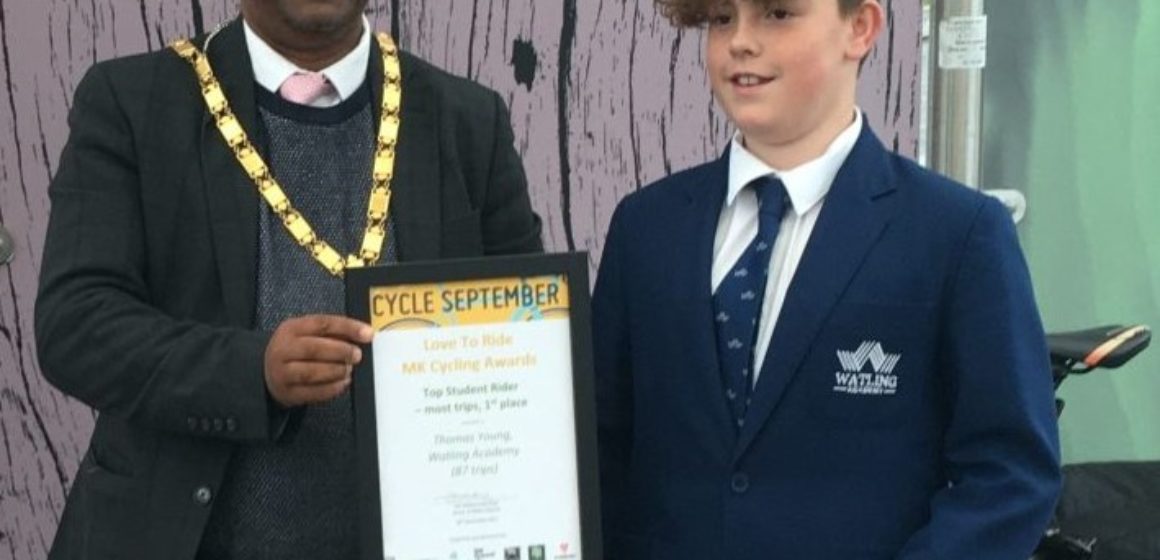 Win at MK Cycle September Awards final