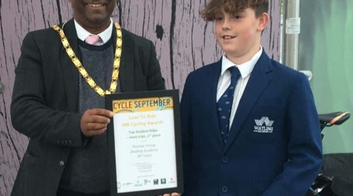 Win at MK Cycle September Awards final