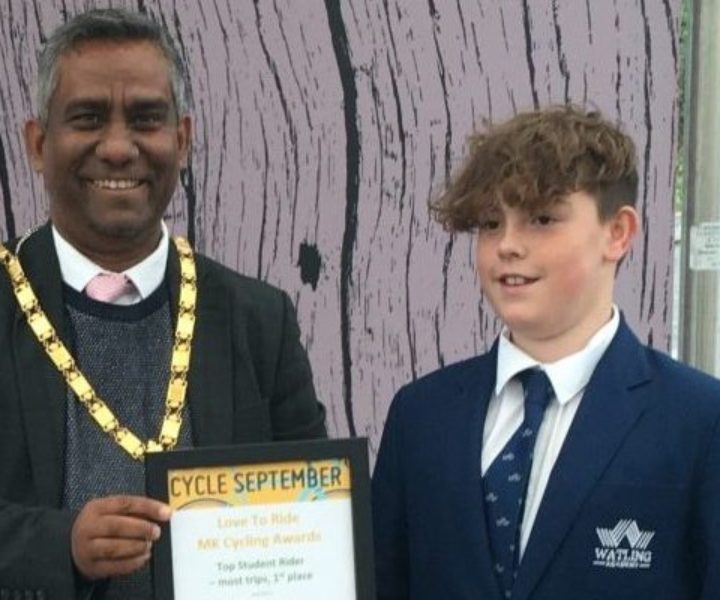 Win at MK Cycle September Awards final
